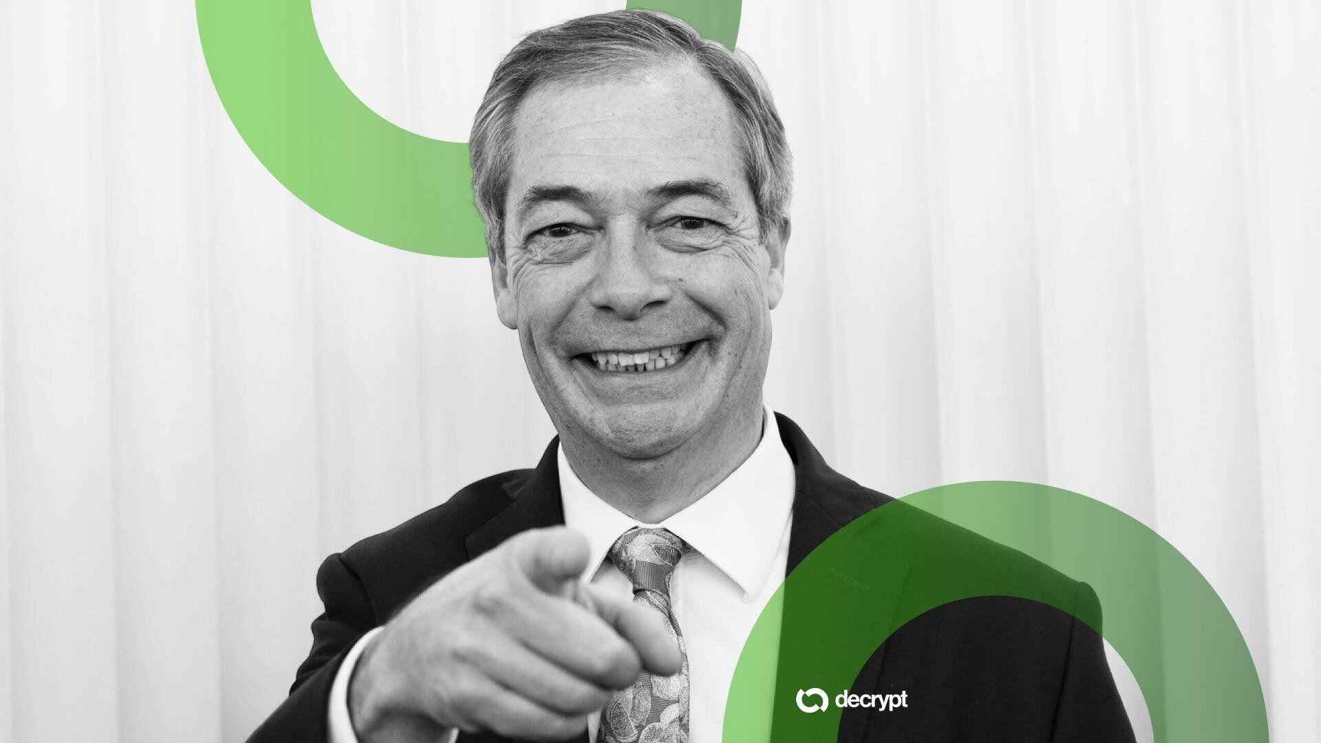 News section-Tether Stakeholder Gave Farage Undisclosed $6.7M Gift Amid Reform UK Crypto Funding Scrutiny