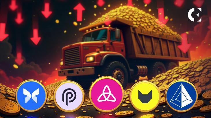 Token Supply Surges Trigger Price Drops Across Emerging Crypto Projects