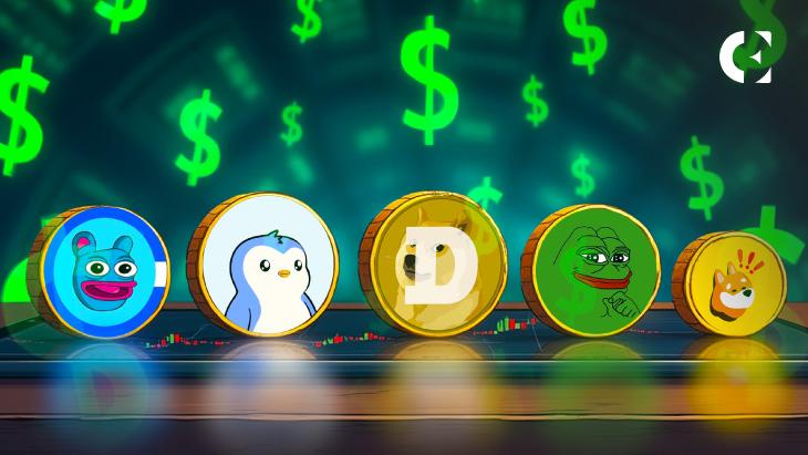 News section-5 Memecoins Under $1 That Will Record Major Gains in 2025