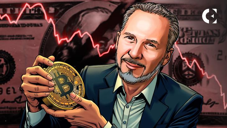 Peter Schiff Signals $10,000 Bitcoin Support Level Test: Here’s Why