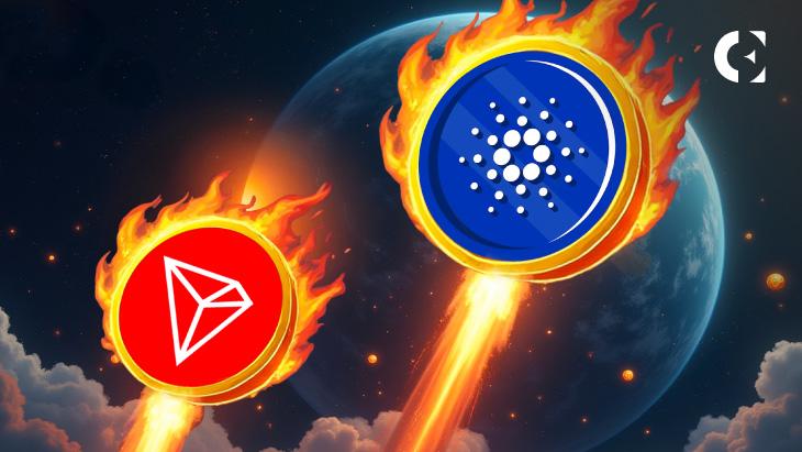 News section-ADA Reclaims #9 Ranking, Flips TRX in Crypto Standings