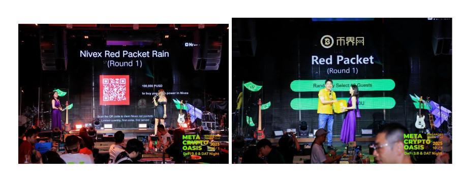 POP Night:Meta Crypto Oasis 圆满落地,Nivex 携手全球生态共塑 DeFi 3.0 与 DAT沉浸体验