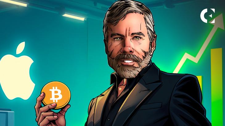 News section-Michael Saylor Urges Apple to Invest in Bitcoin