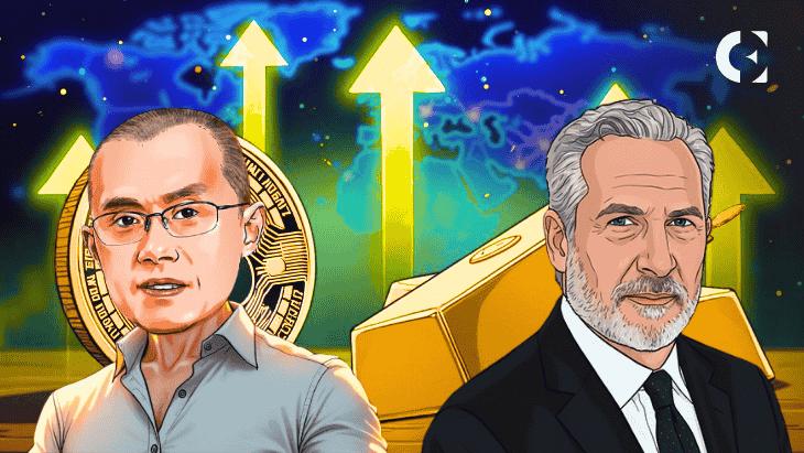 Gold vs. Bitcoin War: CZ Turns the Tables on Peter Schiff in an Instant