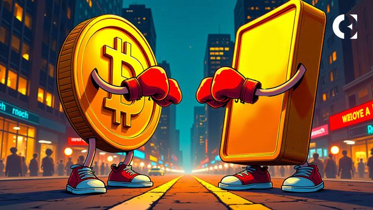 News section-Bitcoin Nears Oversold Territory as Gold Hits Record Highs Amid $1.5M BTC Parity Bet