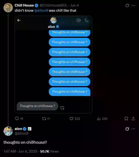 独自领涨的Chillhouse,「Web3乐子人」的前世今生
