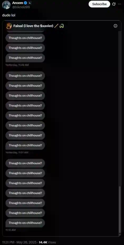 独自领涨的Chillhouse,「Web3乐子人」的前世今生