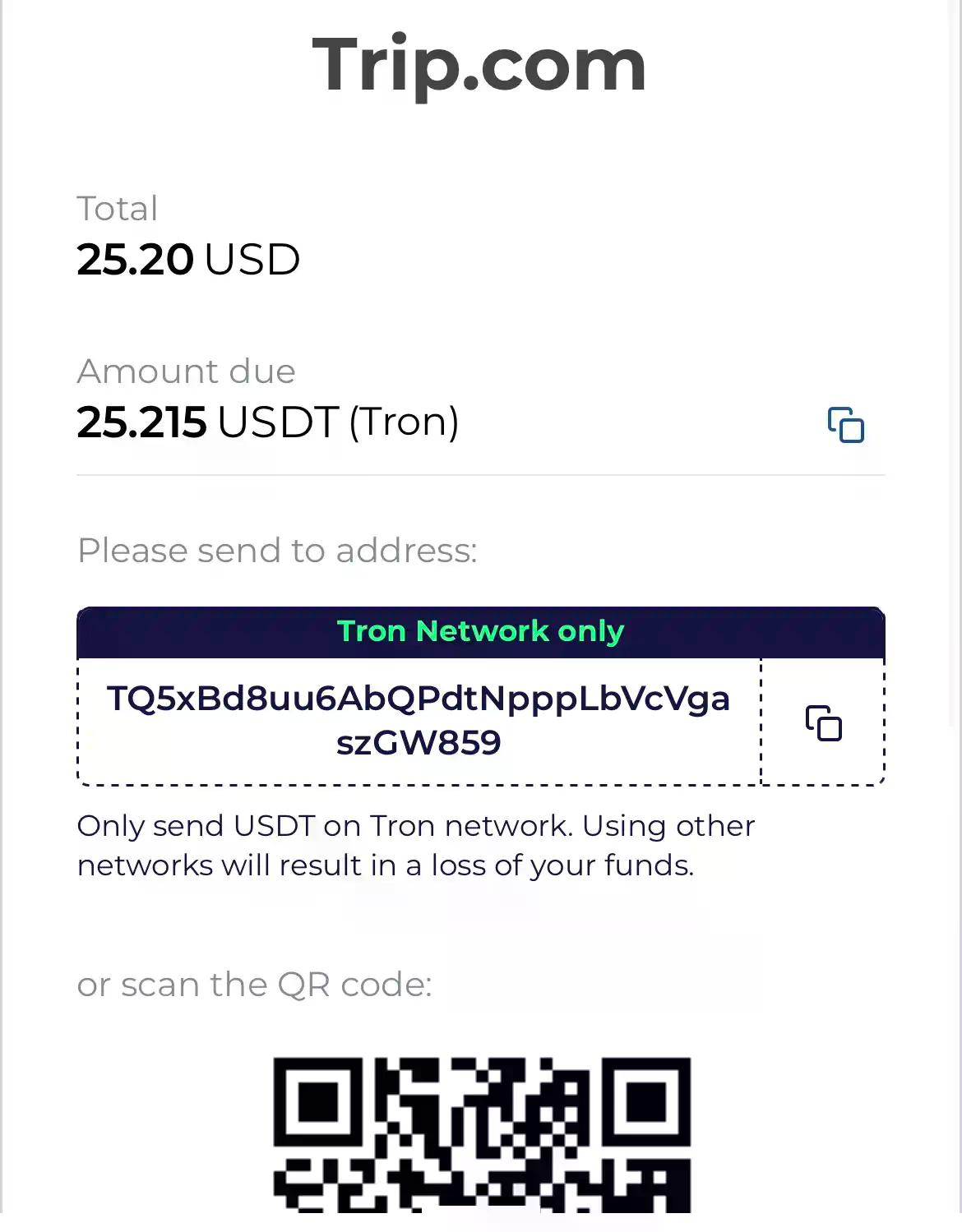 携程海外版上线稳定币支付,支持 USDT、USDC