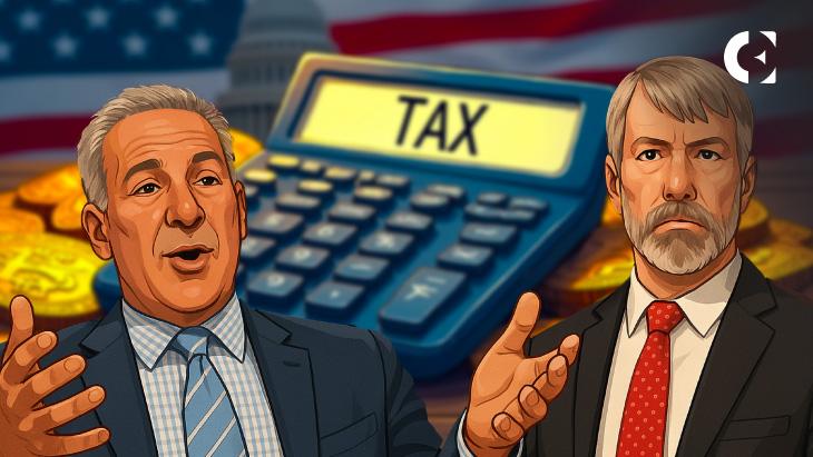 News section-Economist Peter Schiff Slams Saylor as a ‘Con Man’ and Tariffs as a ‘Consumer Tax’
