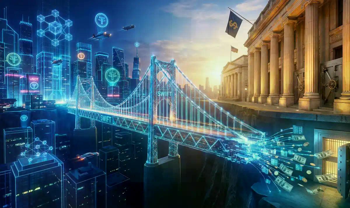 从颠覆到嵌入：这个大所利用SWIFT打通USDT提现的“最后一公里”